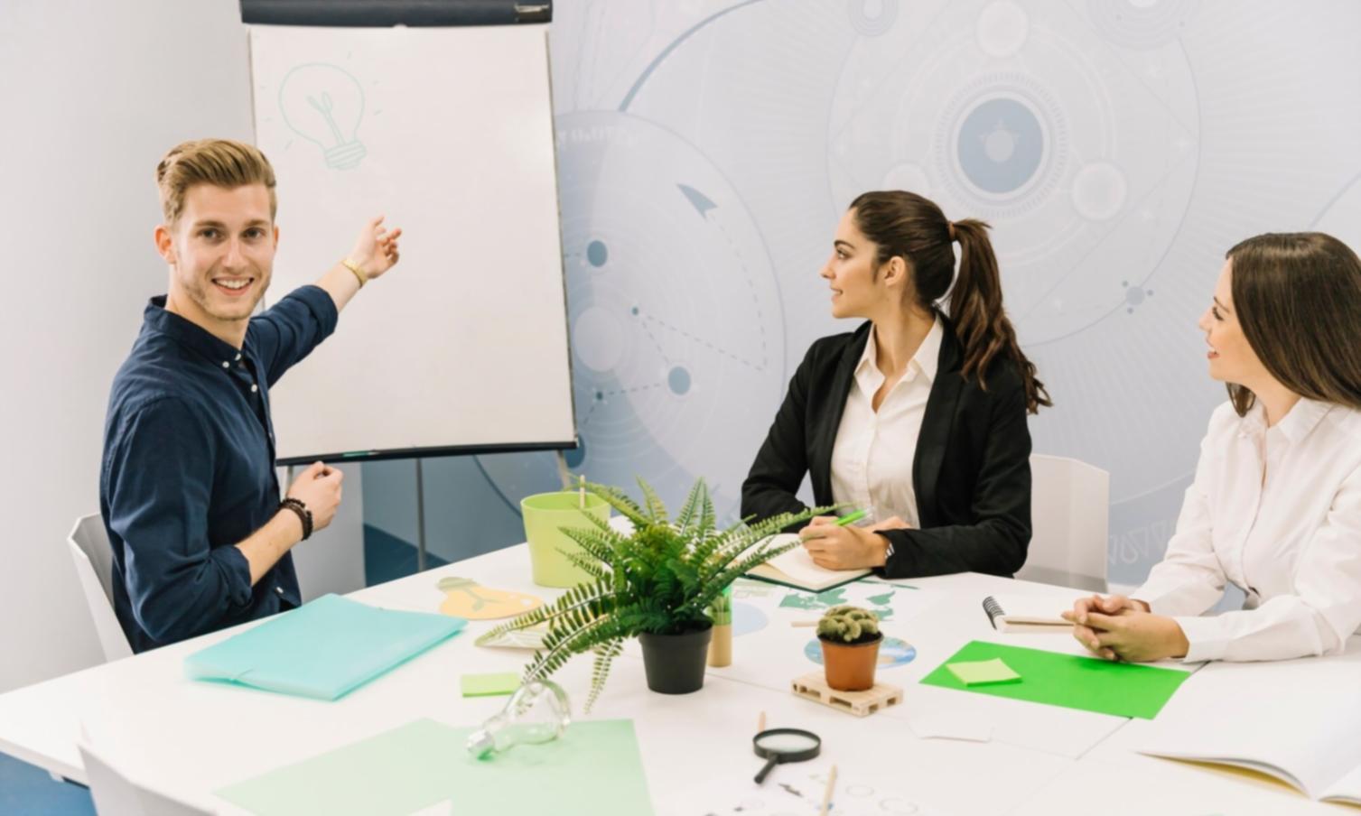 Interactive learning session demonstrating financial modeling techniques